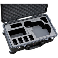 

Jason Cases Hard Rolling Case with Wheels and Pull-Out Handle for Sony FS7 Camera, Compact