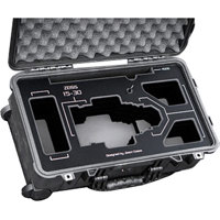 

Jason Cases Wheeled Hard Case with Laser-Cut Foam for Zeiss 15-30mm CZ.2 Lens, Black Overlay