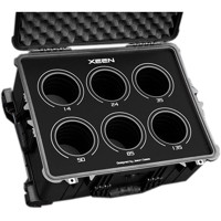 

Jason Cases Protective Case with Laser-Cut Foam for Set of 6 Zeiss CP.2 Lenses, Black Overlay