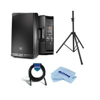 

JBL EON612 12" Class D Two-Way Multipurpose Self-Powered Sound Reinforcement Speaker, 57Hz-20kHz, - Bundle With Strukture Aluminum Speaker Stand with Air Release, 20' 7mm Rubber XLR Mic Cable, Cloth