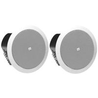 

JBL Control 24CT Micro 2-Way Vented Ceiling Speaker Built-in Transformer, 4" Woofer, Pair