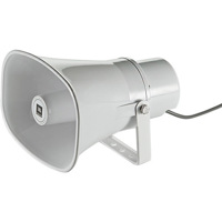 

JBL Commercial Solutions Series CSS-H15 15 Watts Paging Horn with 70V/100V Transformer, 400Hz-7.5kHz Frequency Response, 60W Peak Power Rating