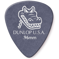 

Dunlop Gator Grip Series Guitar Picks, .96mm Gauge, Violet, 12-Pack