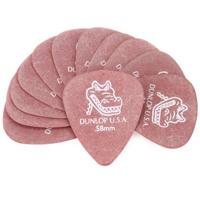 

Dunlop Gator Grip Refill Pick for Standard Guitar, 0.58mm Gauge, 12 Pack, Red