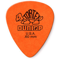 

Dunlop Tortex Standard Guitar Picks, .60mm Gauge, Orange, 12-Pack