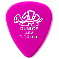 

Dunlop Delrin 500 Series Guitar Picks, 1.14mm Gauge, Magenta, 72-Pack
