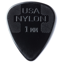 

Dunlop Nylon Standard Guitar Picks, 1.0mm Gauge, Black, 72-Pack