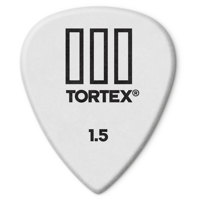 

Dunlop Tortex TIII Guitar Picks, 1.50mm Guage, White, 12-Pack