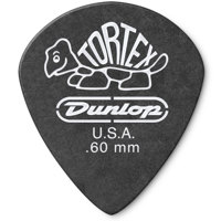 

Dunlop Tortex Jazz III Guitar Picks, .60mm Gauge, Pitch Black, 12-Pack