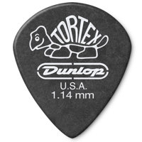 

Dunlop Tortex Jazz III Guitar Picks, 1.14mm Gauge, Pitch Black, 12-Pack