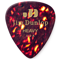 

Dunlop Celluloid Guitar Picks, Heavy, Shell, 12-Pack