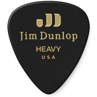 

Dunlop Celluloid Guitar Picks, Heavy, Black, 72-Pack
