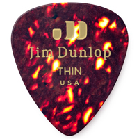

Dunlop Celluloid Guitar Picks, Thin, Shell, 72-Pack
