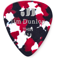 

Dunlop Celluloid Guitar Picks, Thin, Confetti, 72-Pack