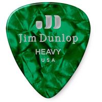 

Dunlop Celluloid Guitar Picks, Heavy, Green Pearloid, 72-Pack