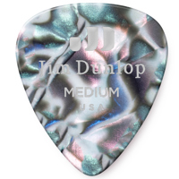 

Dunlop Celluloid Guitar Picks, Medium, Abalone, 72-Pack