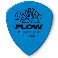 

Dunlop Tortex Flow Guitar Picks, 1.0mm Gauge, Blue, 72-Pack