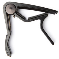 

Dunlop Trigger Capo for Acoustic Guitar, Curved, Black