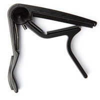 

Dunlop Trigger Capo for Acoustic Guitar, Flat, Black