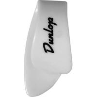 

Dunlop Plastic Guitar Thumbpicks, Small, White, 12-Pack