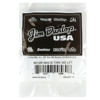 

Dunlop Plastic Left-Handed Guitar Thumbpicks, Medium, White, 12-Pack