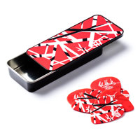 

Dunlop EVH Frankenstein Guitar Picks, .60mm Gauge, Red/Black, 6-Pack (Tin)