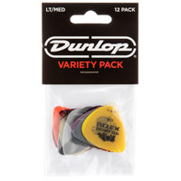 

Dunlop Guitar Picks Variety Pack, Light/Medium, 12-Pack