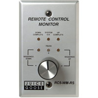 

Juice Goose Wall/Panel Mountable Remote Control and Monitor with Rotary Switch for CQ Series Products