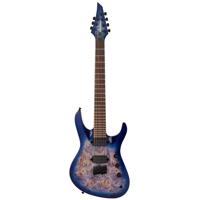 

Jackson Pro Series Signature Chris Broderick Soloist HT7P 7-String Electric Guitar, Laurel Fingerboard, Transparent Blue