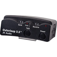 

JK Audio Outerloop 3.5 Wireless Universal Intercom Belt Pack, 4-Pin & 5-Pin XLR Male/Female Jacks