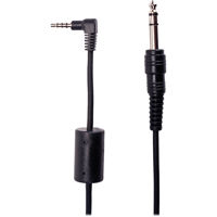 

JK Audio CN113 Adapter Cable, 1/8" mini-jack to 1/4" Jack Connectors