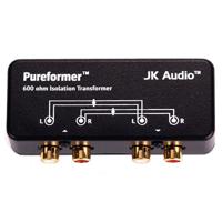 

JK Audio Pureformer Stereo Isolation Transformer, 20Hz to 20kHz Frequency Response, 600ohms Impedance