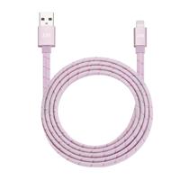 

Just Mobile AluCable Flat Braided 4' Stylish Hygienic Cable with Aluminum Lightning to USB Connector for iPad, iPhone, and iPod Touch, Rose Gold
