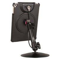 

The Joy Factory MagConnect Carbon Fiber Desk Stand Mount with Lockdown & Cable Lock for iPad 9.7"/ Pro 9.7"/ Air 2