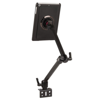 

The Joy Factory MagConnect Carbon Fiber Wheelchair Rail Mount with Standard Tray for iPad Mini 3/2/1
