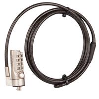 

The Joy Factory LockDown Combination Cable Lock 6' for Tablets and Laptops, Kensington Security Slots Compatible