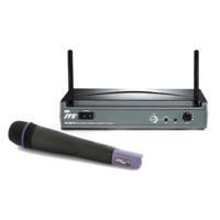 

JTS US-8001D UHF PLL Single-Channel Diveristy Receiver with MH-850 UHF PLL Handheld Transmitter, Purple Accents