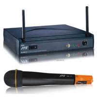 

JTS US-8001D UHF PLL Single-Channel Diveristy Receiver with MH-750 UHF PLL Handheld Transmitter, Orange Accents