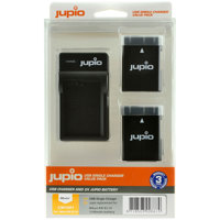 

Jupio Value Pack with 2x EN-EL14A 7.4V 1100mAh Lithium-Ion Battery and USB Single Charger