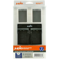 

Jupio Value Pack with 2x PS-BLS5/PS-BLS50 7.2V 1210mAh Lithium-Ion Battery and USB Dual Charger