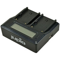 

Jupio Dedicated Duo Charger for Sony NP-F series with Plates