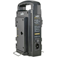 

Jupio Portable Gold Mount Dual-Battery Charger