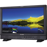 

JVC DT-N24H 23.8" Full HD Broadcast Studio LED Monitor, 1920x1080, Gold Mount Battery Plate