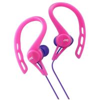 

JVC HA-ECX20 Sports Clip Inner Ear Headphones for iPhone, Pink