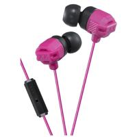 

JVC Xtreme Xplosives HA-FR202 Inner Ear Headphones with Button Remote and Mic, Pink