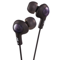 

JVC HA-FR6 Gumy Plus In-Ear Headphones with Remote & Mic, Olive Black