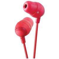 

JVC HA-FX32 Marshmallow Inner Ear Headphones for iPhone, Red