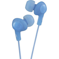 

JVC HAFX5A Gummy Plus Inner Ear Headphones, Blue