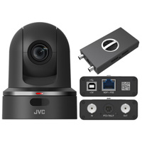 

JVC KY-PZ100BU PTZ Camera with PROCONVERTSDI SDI to NDI Converter, Black