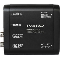 

JVC JVC PROHD-4601 HDMI to SDI Converter, 2x 3G/HD/SD-SDI Outputs
